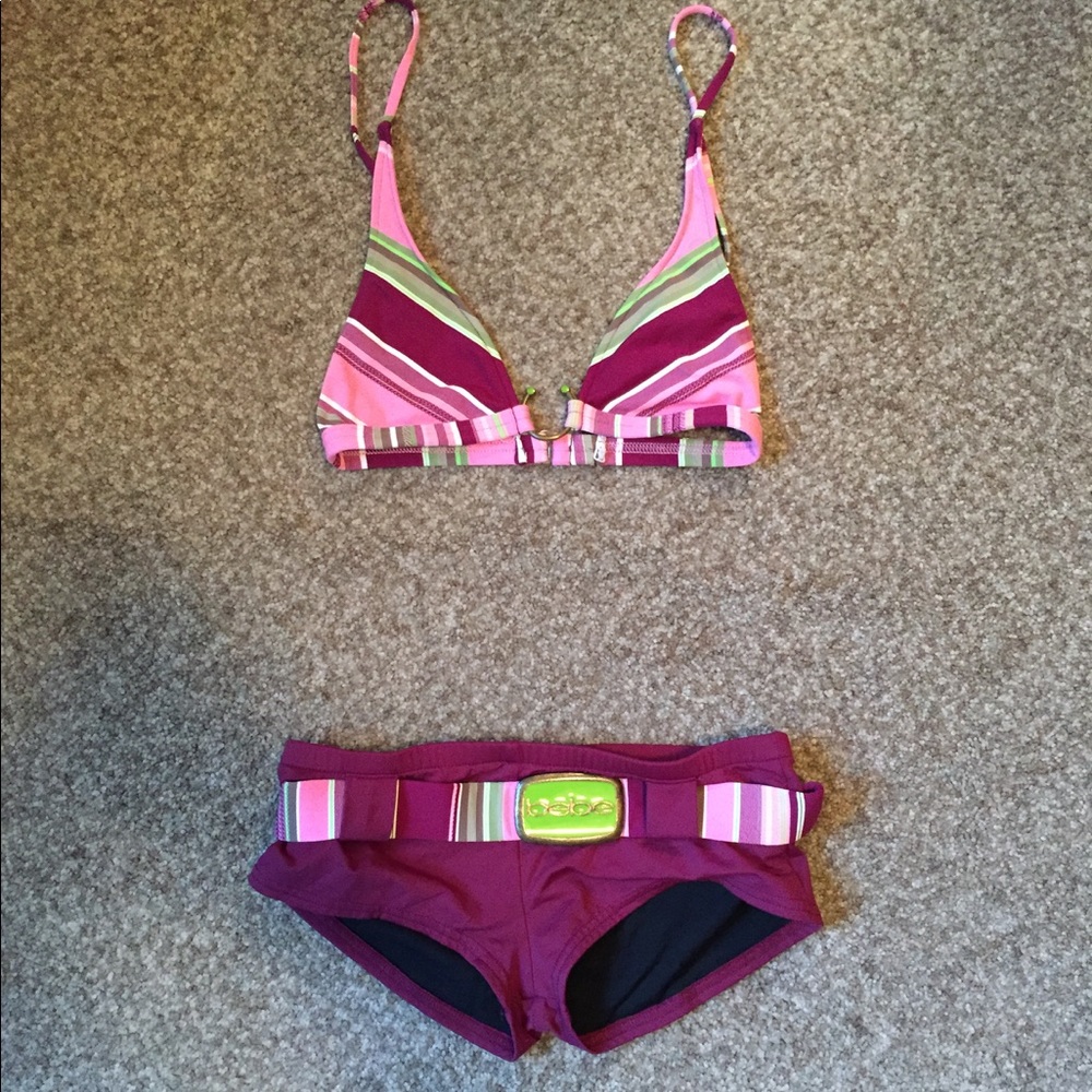 2 piece BEBE swim suit
